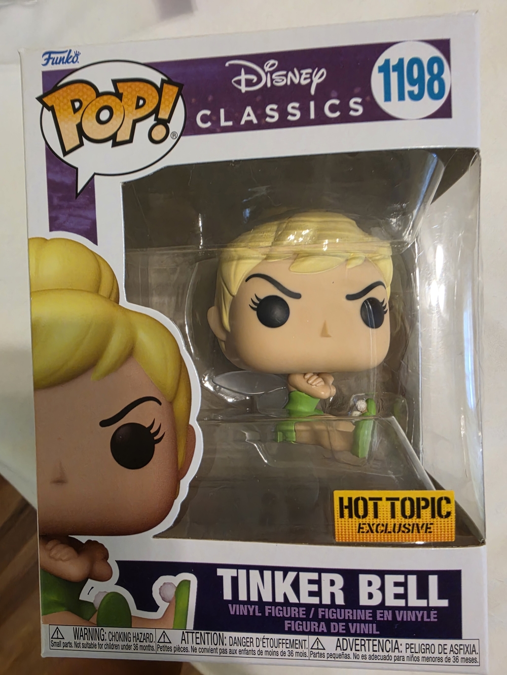 Funko Pop! Disney Classics 1198 Tinker Bell — Green Dress
